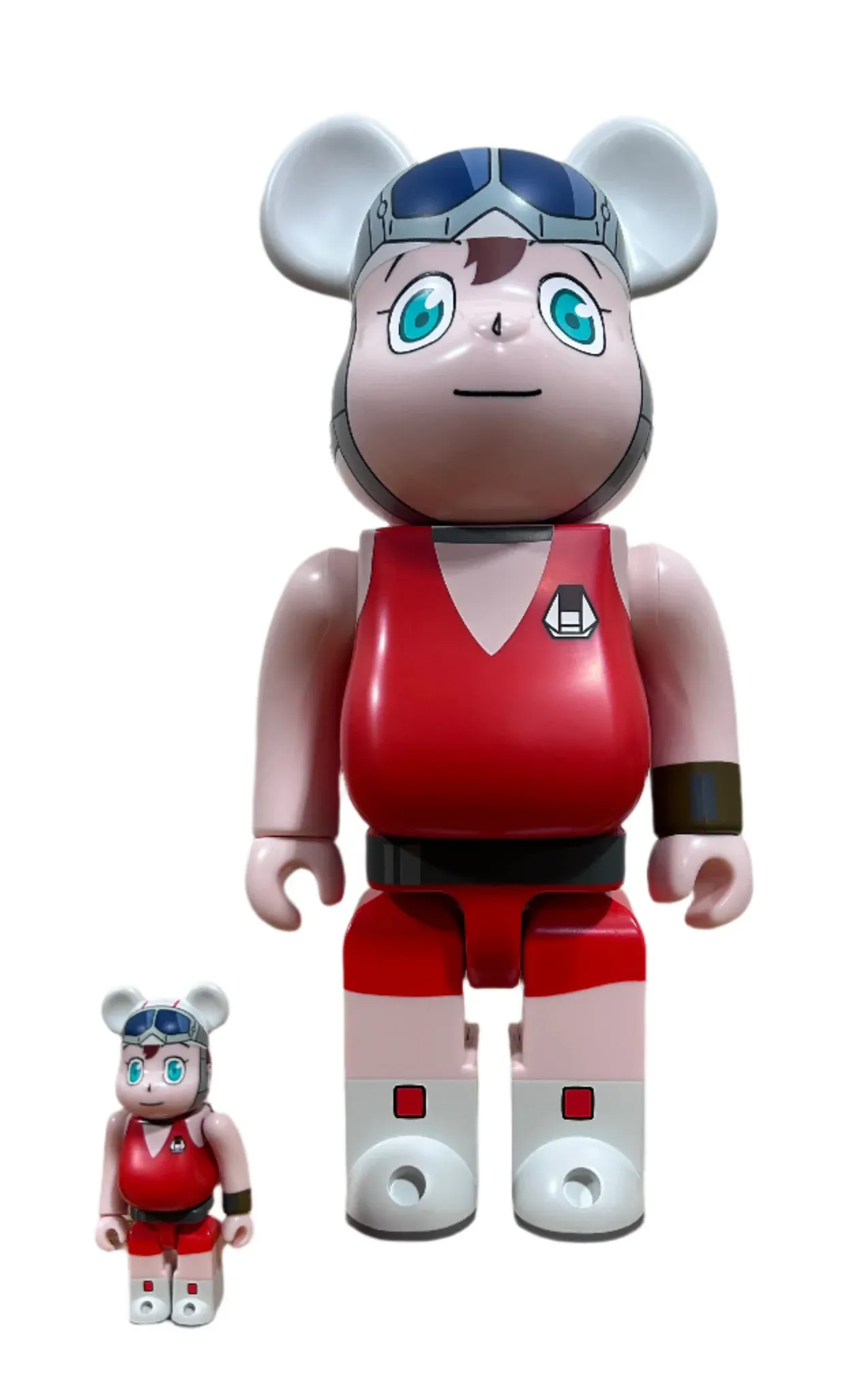 ФИГУРА MEDICOM TOY BEARBRICK REAM 100% & 400% 7 CM & 28 CM - 2