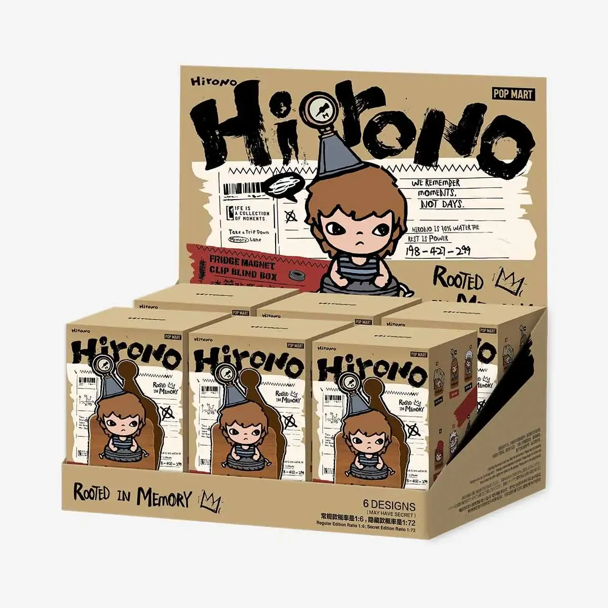 HIRONO ECHO SERIES FRIDGE MAGNET CLIP Коробка-сюрприз