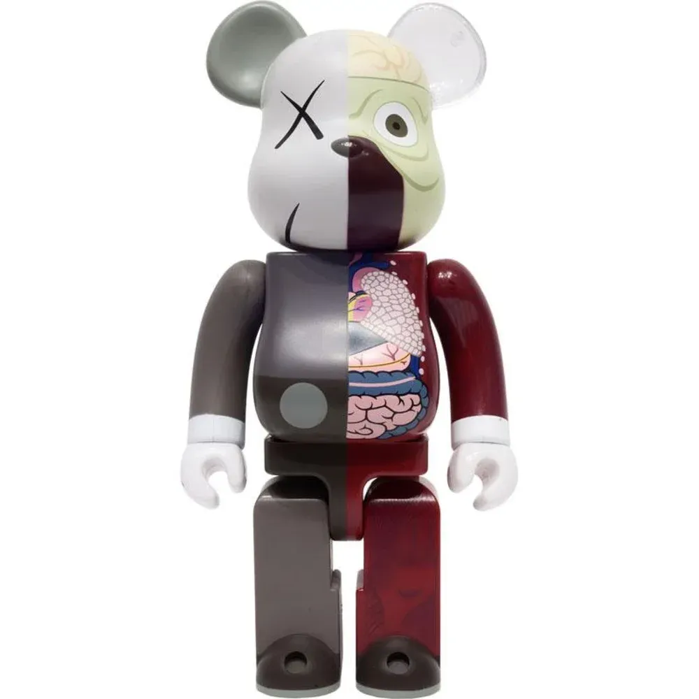 ФИГУРА MEDICOM TOY X KAWS BEARBRICK DISSECTED BROWN 2010 400% 28 СМ
