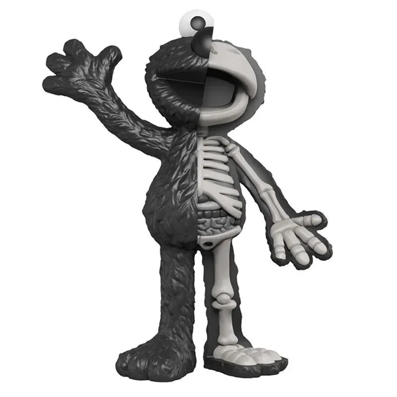 ФИГУРА MIGHTY JAXX X JASON FREENY SESAME XXRAY ELMO BLACK 20 CM