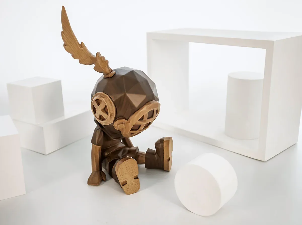 ФИГУРА SANK TOYS GOOD NIGHT DREAMS WOOD ART 30 СМ - 3