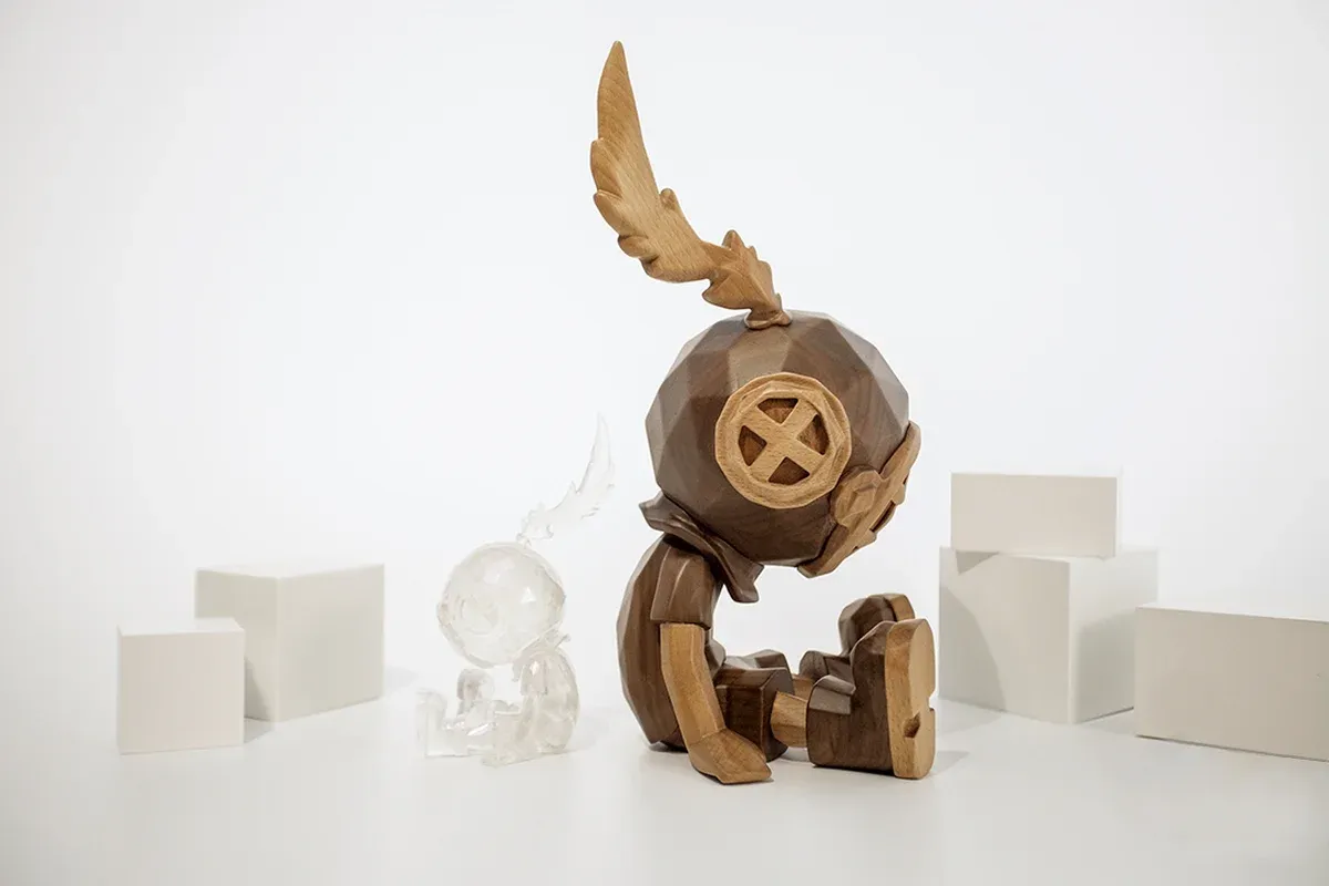 ФИГУРА SANK TOYS GOOD NIGHT DREAMS WOOD ART 30 СМ - 5