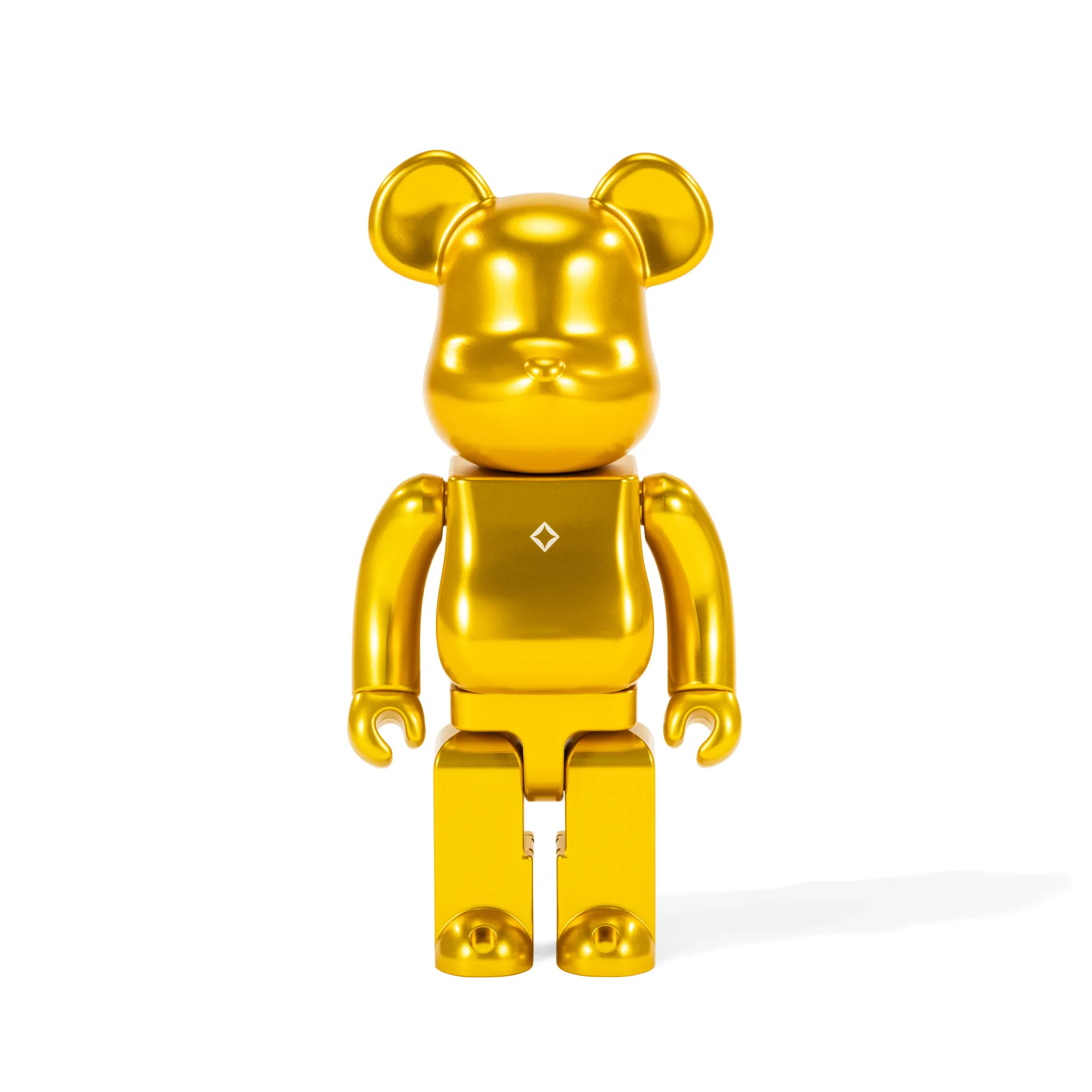 ФИГУРА MEDICOM TOY X HELINOX BEARBRICK GOLDEN YELLOW 400% 28 CM