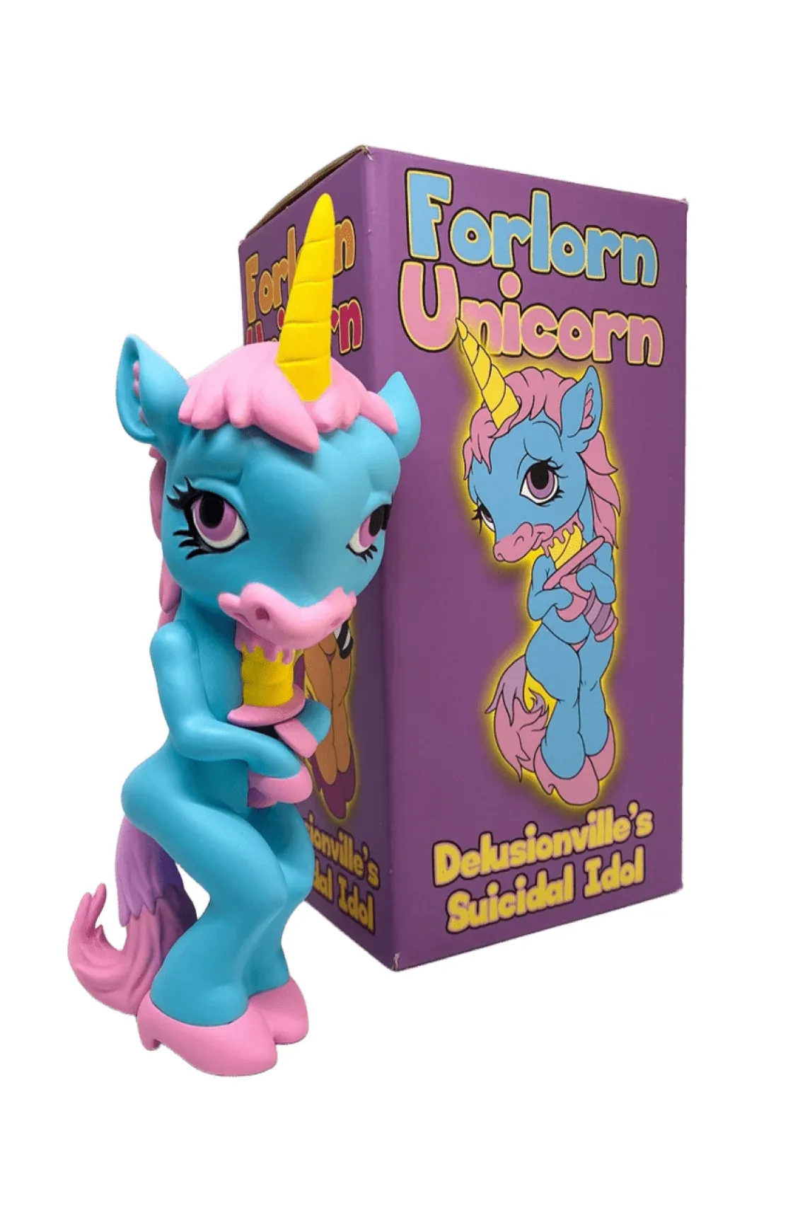 ФИГУРА RON ENGLISH UNICORN BLUE 22 СМ