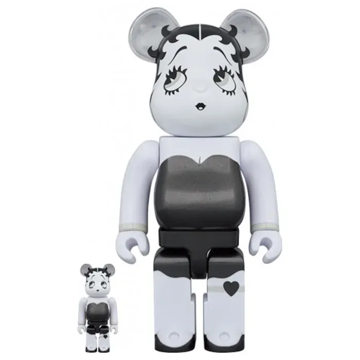 BETTY BOOP BLACK & WHITE 100% & 400％