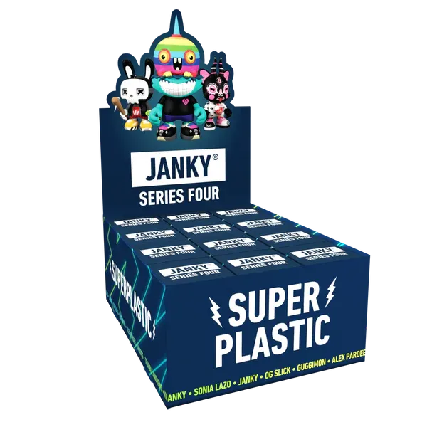 ФИГУРА SUPERPLASTIC JANKY SERIES 4 Коробка-сюрприз 7 СМ