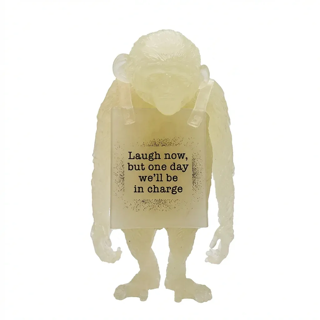 ФИГУРА PHYSICAL GRAFFITI CHIMPANZEE GID (DCON 2024 VIP EXCLUSIVE) 10 СМ