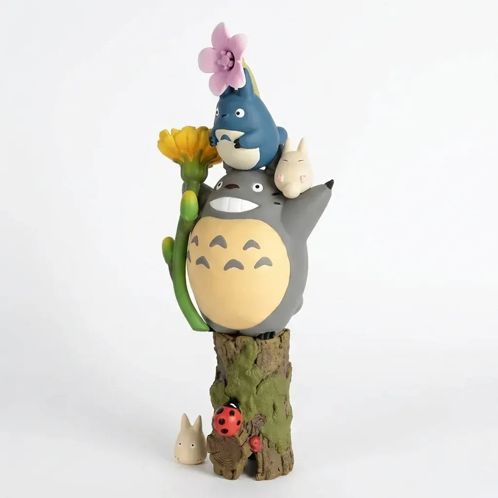 ФИГУРА MY NEIGHBOR TOTORO FIGURINE WITH FLOWER 10 CM - 2