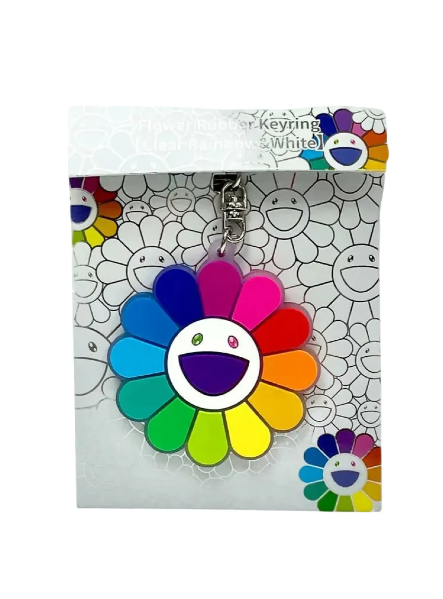 БРЕЛОК TAKASHI MURAKAMI FLOWER GO WALK COLOR 8 CM - 2