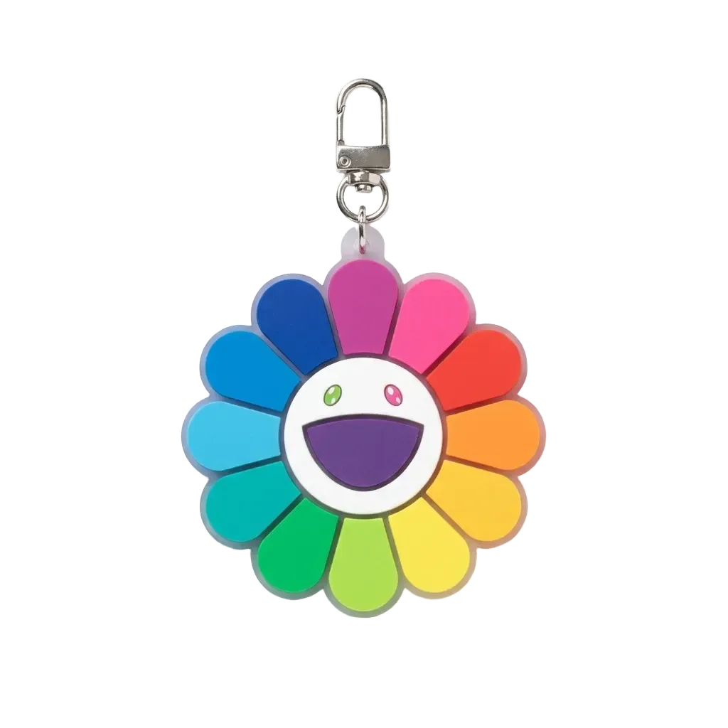 БРЕЛОК TAKASHI MURAKAMI FLOWER GO WALK COLOR 8 CM