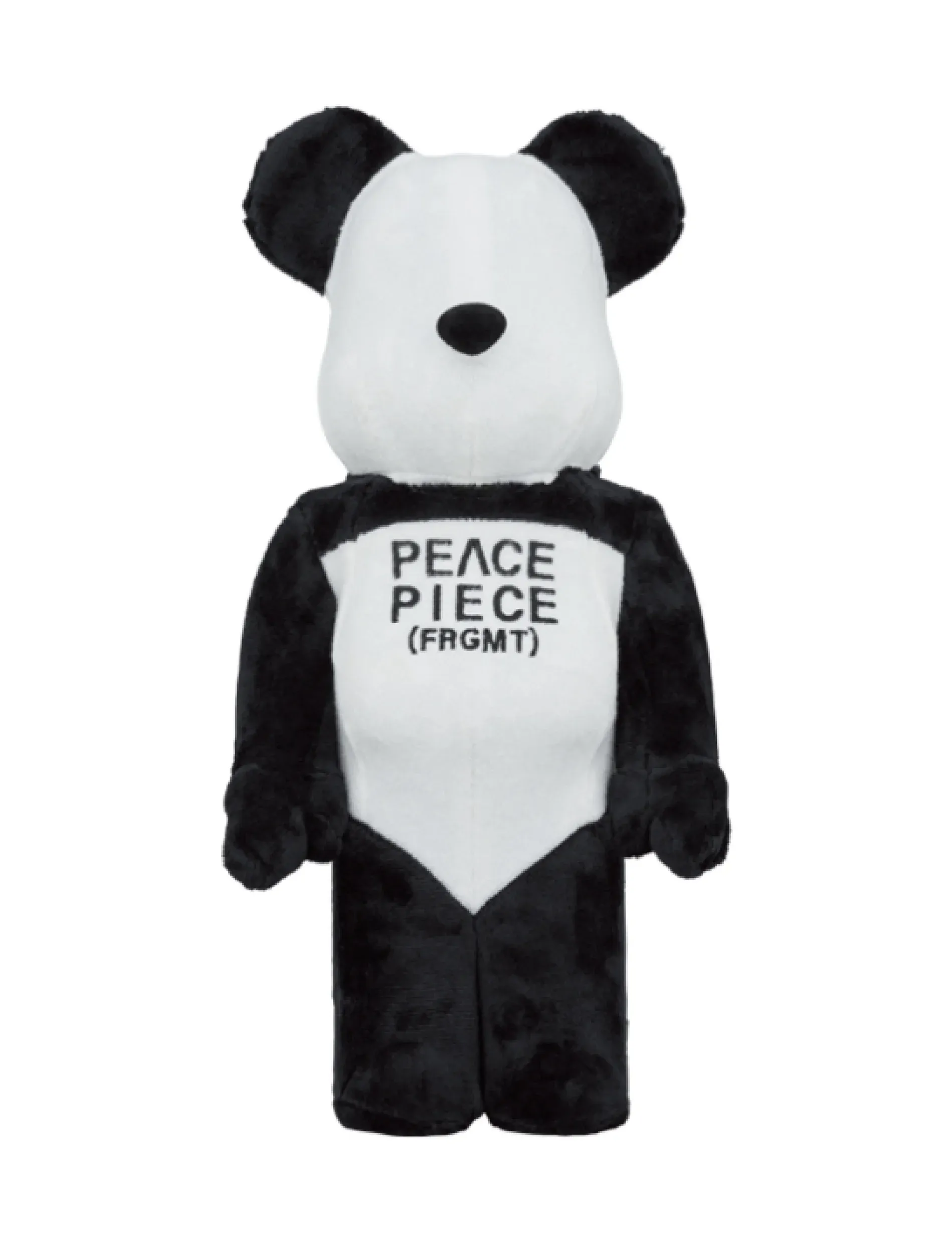 ФИГУРА MEDICOM TOY BEARBRICK FRAGMENTDESIGN PANDA 100% & 400% 7 CM & 28 CM - 2