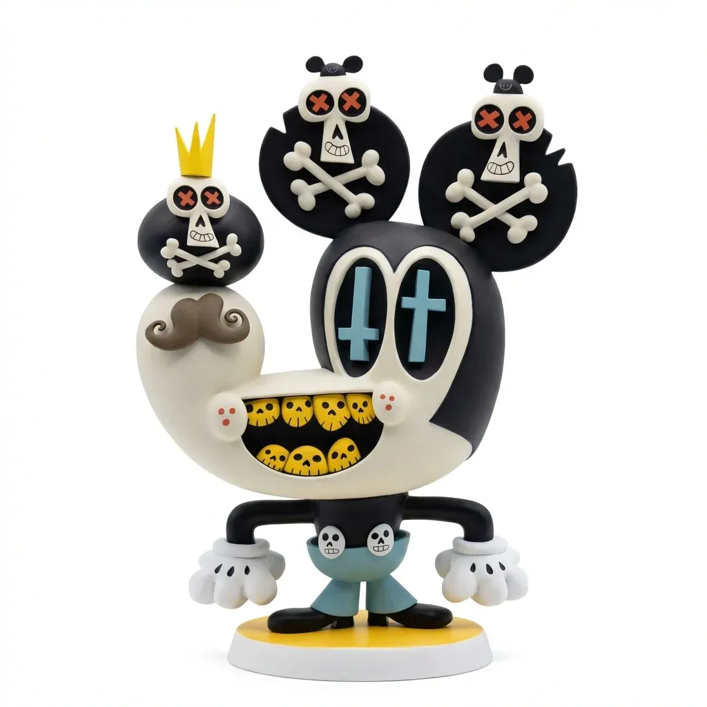 JORGE GUTIERREZ MUERTO MOUSE VINYL GOLD