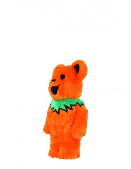 ФИГУРА MEDICOM TOY BEARBRICK GRATEFUL DEAD DANCING BEAR COSTUME VERSION ORANGE 400% 28 CM