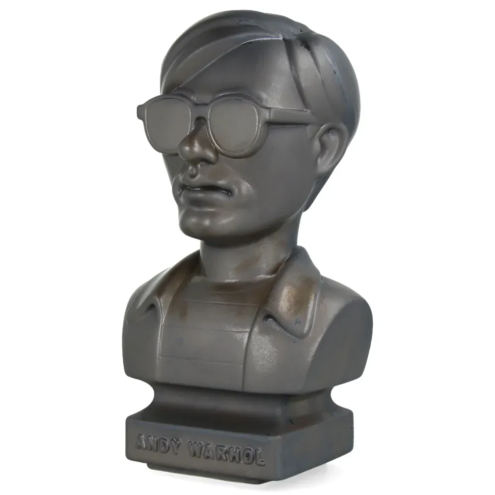 ФИГУРА DCON23 CERAMICK ANDY WARHOL BUST 60S ASH GOLD 30 СМ - 3