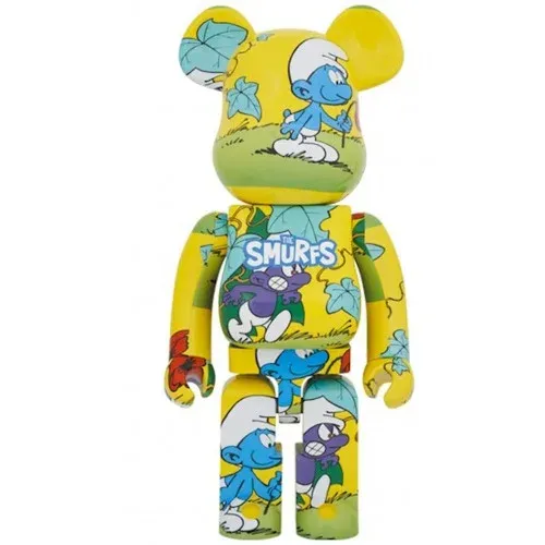 ФИГУРА MEDICOM TOY BEARBRICK THE SMURFS THE PURPLE SMURFS 1000% 70 CM - 1