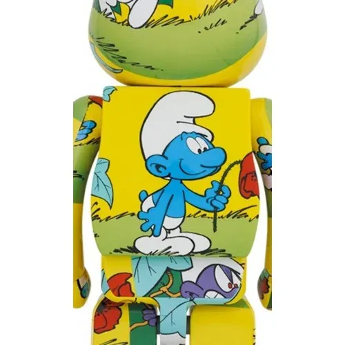 ФИГУРА MEDICOM TOY BEARBRICK THE SMURFS THE PURPLE SMURFS 1000% 70 CM - 2