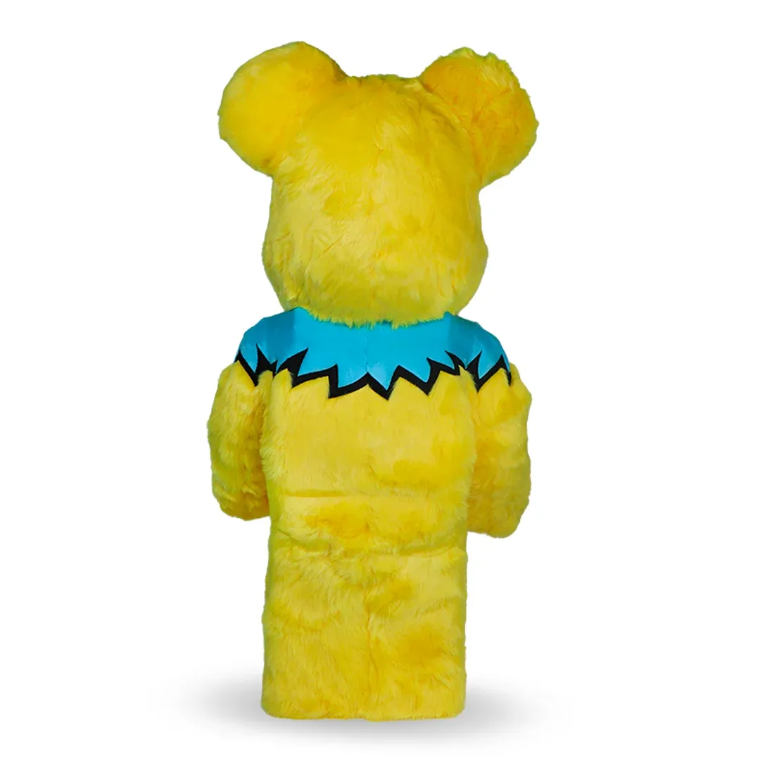 ФИГУРА MEDICOM TOY BEARBRICK GRATEFUL DEAD DANCING BEAR COSTUME VER. YELLOW 1000% 70 CM - 2