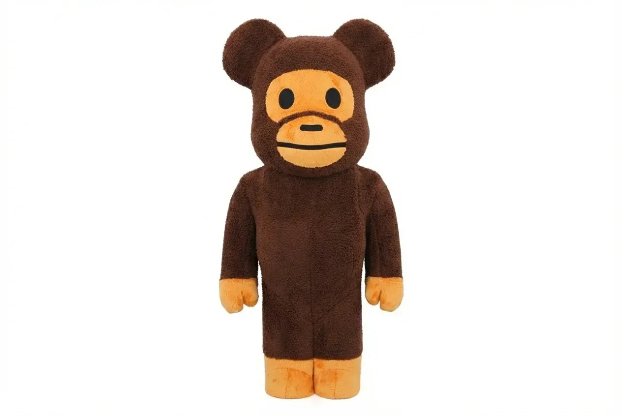 ФИГУРА MEDICOM TOY X BAPE BEARBRICK BABY MILO COSTUME VER. 1000% 70 CM