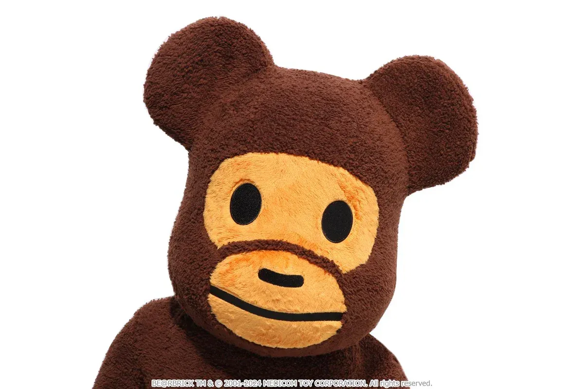 ФИГУРА MEDICOM TOY X BAPE BEARBRICK BABY MILO COSTUME VER. 1000% 70 CM - 3