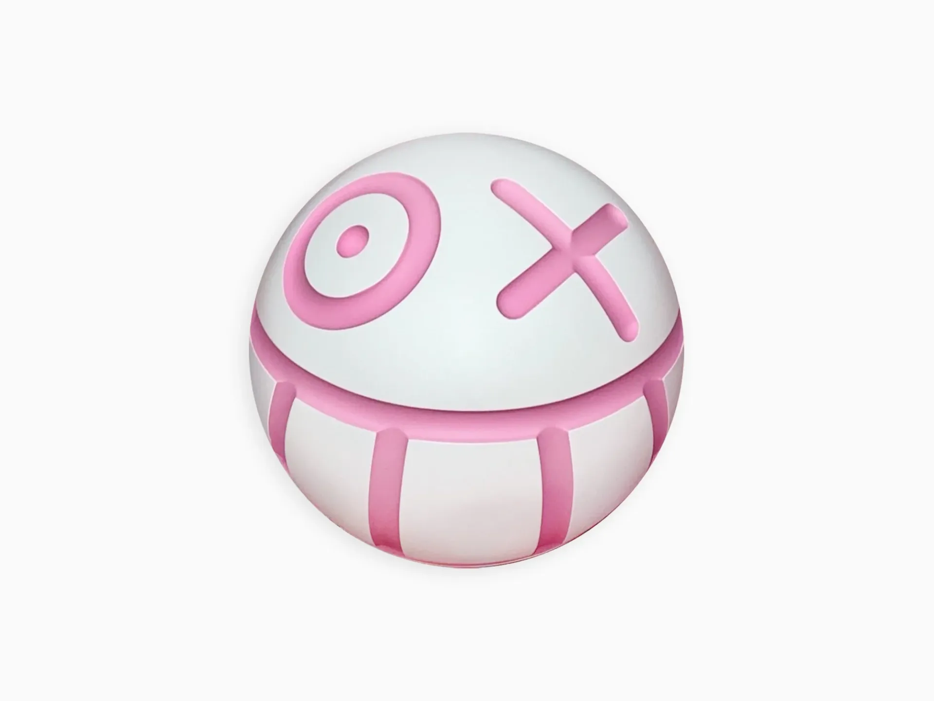 ФИГУРА MEDICOM TOY X ANDRÉ MR. A BALL (WHITE/PINK) 28 СМ - 2
